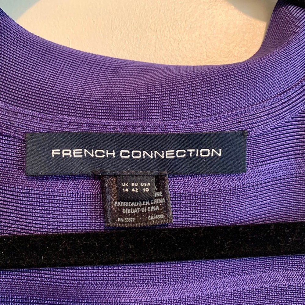 French Connection purple cocktail dress